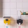 Öl-/Flüssigkeits-/Essigspender - transparenter Behälter mit Deckel - Wandmontage