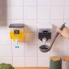 Öl-/Flüssigkeits-/Essigspender - transparenter Behälter mit Deckel - Wandmontage