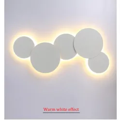Modern Nordic style - LED light - round wall lampWall lights