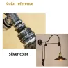 Retro-Wandlampe aus Eisen - verstellbare Länge