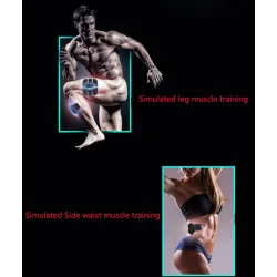 Muskelstimulator – kabelloses Massagegerät – Schlankheitsgürtel – Bauch-/Arm-/Oberschenkeltrainer