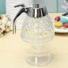 Honigspender - transparentes Glas