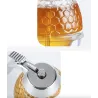 Honigspender - transparentes Glas