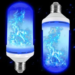 LED-Flammenlampe - mit Schwerkraftsensor - 4 Modi - E27 - 5 W