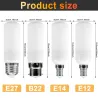 LED-Flammenlampe - Glühlampe mit Feuereffekt - 3 Modi - 5 W - E27 - E12 - E14 - B22