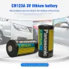 Panasonic - Lithiumbatterie - CR123A - 1400 mAh - 3V - 10 Stück