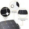 Solarpanel-Kit - flexibel - 100 W / 200 W / 300 W - 12 V / 24 V - mit PV-Anschluss - Batterielademodul