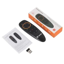G10 / G10S Pro - Sprachfernbedienung für Android-TV-Box - 2,4-G-Funkmaus - Gyro - IR