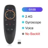 G10 / G10S Pro - Sprachfernbedienung für Android-TV-Box - 2,4-G-Funkmaus - Gyro - IR