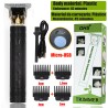 Elektrischer Haarschneider - Rasierer - USB - Buddha-/Drachen-Design