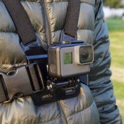Verstellbarer Brustgurt – Handy-/GoPro-Kamerahalter