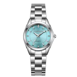 CHRONOS - Luxus-Quarzuhr aus Silber - Edelstahl