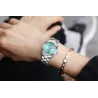 CHRONOS - Luxus-Quarzuhr aus Silber - Edelstahl