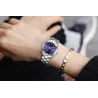 CHRONOS - Luxus-Quarzuhr aus Silber - Edelstahl