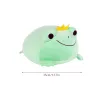 Frosch mit Krone - Plüschtier / Kissen