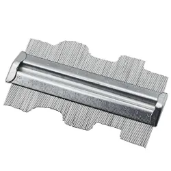 Profi-Konturprofillehre – Schablone – Fliesen-/Laminatmetallwerkzeug – 125 mm