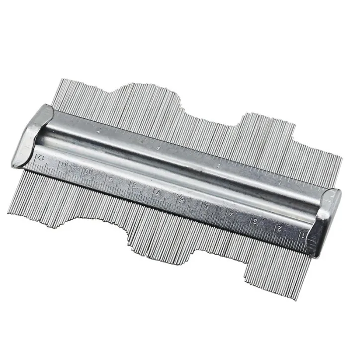 Profi-Konturprofillehre – Schablone – Fliesen-/Laminatmetallwerkzeug – 125 mm