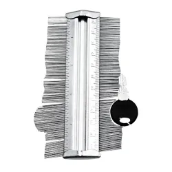Profi-Konturprofillehre – Schablone – Fliesen-/Laminatmetallwerkzeug – 125 mm