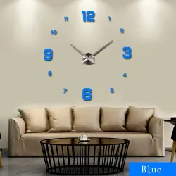 3D-Wanduhr - Acryl-DIY-Aufkleber - Spiegeleffekt