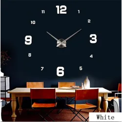 3D-Wanduhr - Acryl-DIY-Aufkleber - Spiegeleffekt