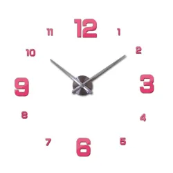 3D-Wanduhr - Acryl-DIY-Aufkleber - Spiegeleffekt