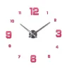 3D-Wanduhr - Acryl-DIY-Aufkleber - Spiegeleffekt
