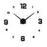 3D-Wanduhr - Acryl-DIY-Aufkleber - Spiegeleffekt