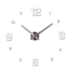 3D-Wanduhr - Acryl-DIY-Aufkleber - Spiegeleffekt
