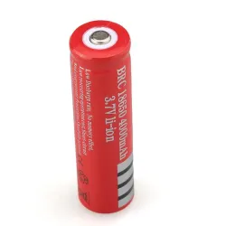18650 Li-Ionen-Akku - wiederaufladbar - 3,7 V - 4000 mAh
