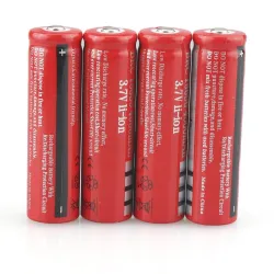 18650 Li-Ionen-Akku - wiederaufladbar - 3,7 V - 4000 mAh