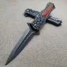 Folding pocket knife - all steel - carved patternKnives & Multitools