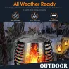 LED solar lamp - torch with flickering light - waterproofSolar lighting