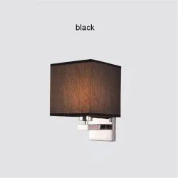 LED-Wandleuchte - moderne Textillampe - E27 - 5W