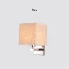 LED-Wandleuchte - moderne Textillampe - E27 - 5W