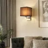 LED-Wandleuchte - moderne Textillampe - E27 - 5W