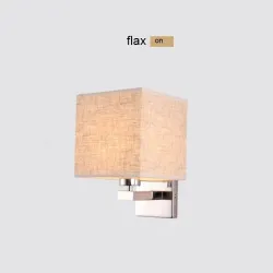 LED-Wandleuchte - moderne Textillampe - E27 - 5W