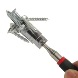 Teleskopisches Mini-Magnet-Pickup-Tool – mit LED