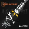 Telescopic mini magnetic pick up tool - with LEDHand tools