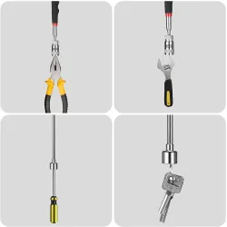 Teleskopisches Mini-Magnet-Pickup-Tool – mit LED