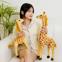 Realistic giraffe - plush toyCuddly toys