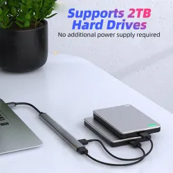 Typ-C / USB A - USB 3.0 HUB - OTG - 4 / 7-Port - Splitter - Adapter