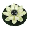 Solar powered flower - lotus shape - LED - fountain / pond floating decorationSolar lighting