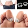 Magnetischer Zehenring aus Silikon - Abnehmen / Massage - 2 Stück