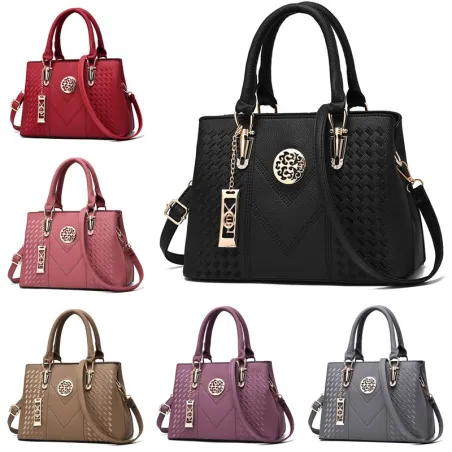 Elegante Umhängetasche aus Leder - Handtasche