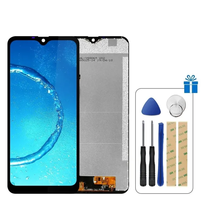 Schwarzes 6,1-Zoll-LCD-Display – Touchscreen-Digitalisierer mit Tools – für Ulefone Note 7/S11