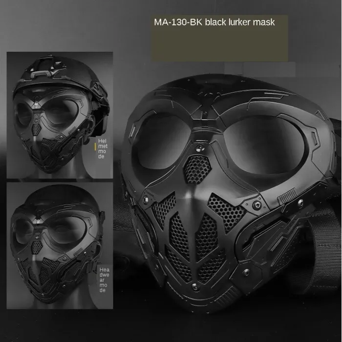 Lurker taktische Netzmaske - Camouflage / Airsoft / Paintball