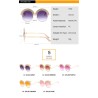 Round rainbow sunglasses - metal frameSunglasses