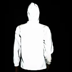 Reflektierende Kapuzenjacke - Unisex