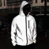 Reflektierende Kapuzenjacke - Unisex