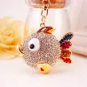 Colorful crystal fish - keychainKeyrings